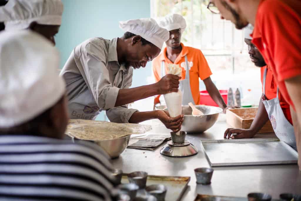 Bakkerij in Oeganda